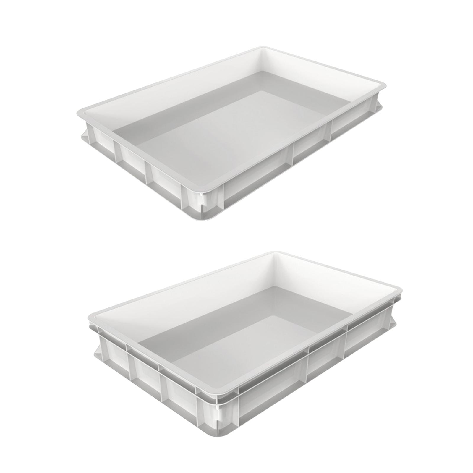 Kitchen Baking Tray Organiser - ピザ生地発酵ボックス野菜オーガナイザーベーキングアクセサリー食品保存トレイ家庭用キッチンレストランベーカリー用