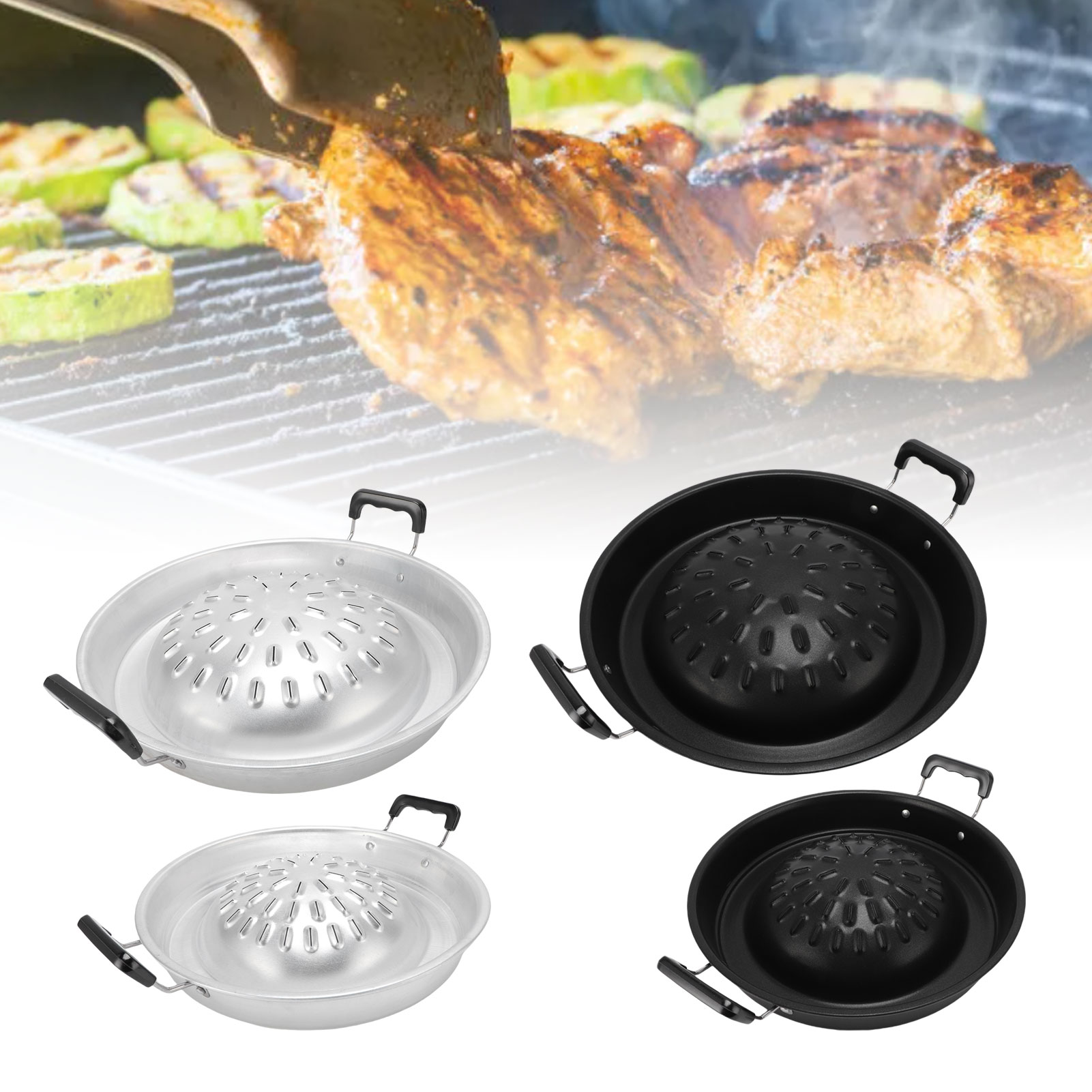 タイ風バーベキューグリルパン、タイBBQグリルパン、2 in - Kitchen Baking Tray Organiser のレビューと価格