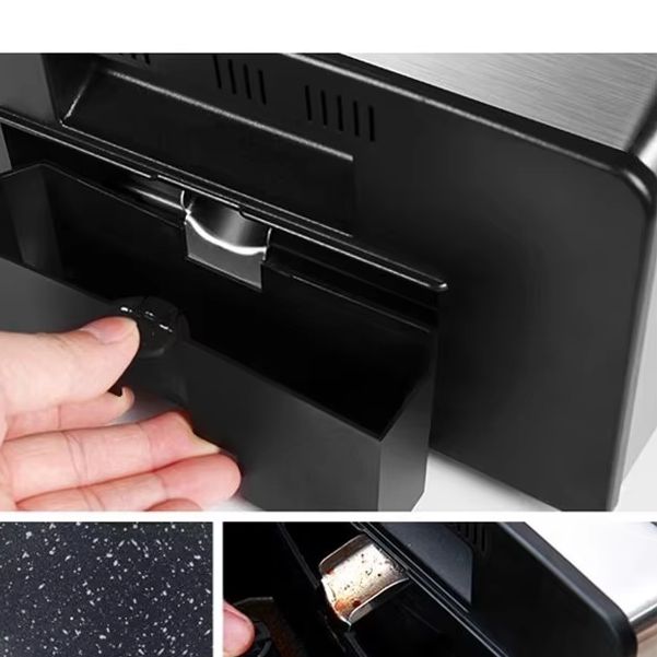 電気BBQグリルマシン グリドルパン 家庭用 ノンスティック - Kitchen Baking Tray Organiser のレビューと価格