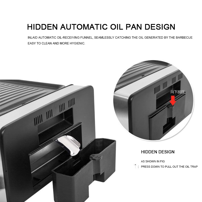 電気BBQグリルマシン グリドルパン 家庭用 ノンスティック - Kitchen Baking Tray Organiser のレビューと価格