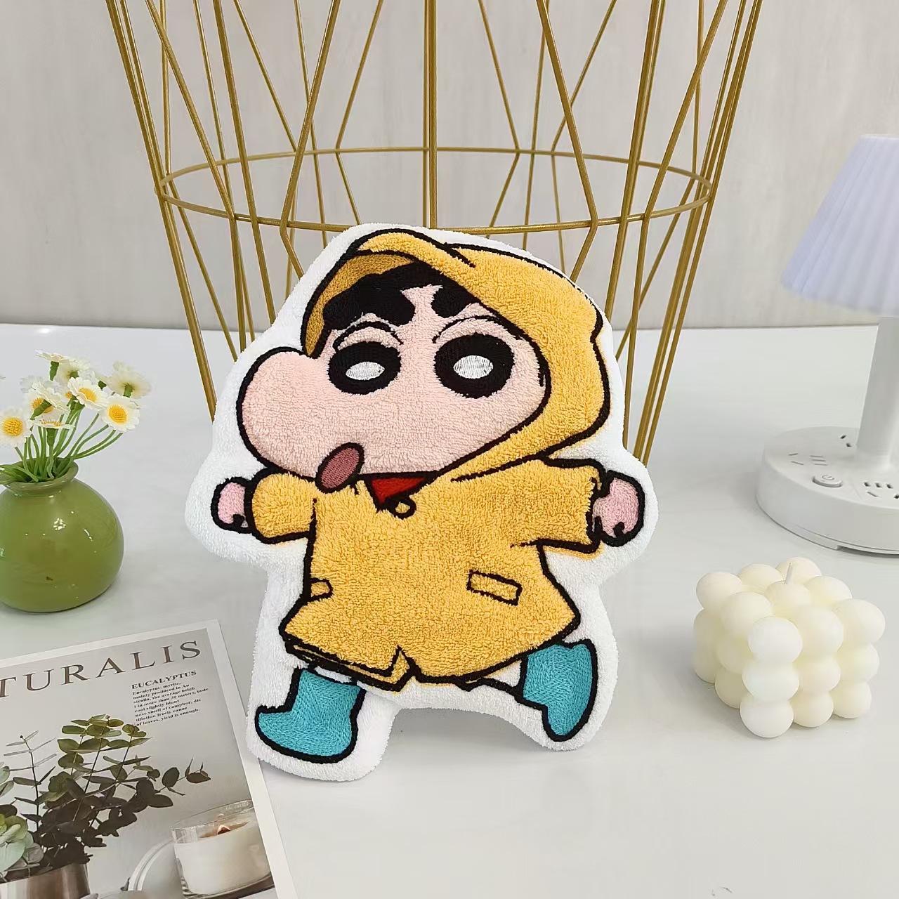 かわいいクレヨンしんちゃん漫画かわいいハンドタオル吸水性コー - Kitchen Utensils のレビューと価格