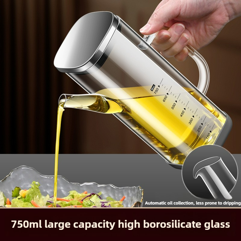 高ホウケイ酸ガラス製オイルボトル キッチン必需品 ノンドリッ - Kitchen Baking Essentials のレビューと価格