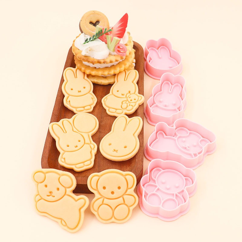 ホットカートゥーンミッフィーシリーズクッキー型かわいい創造性 - Kitchen Utensils のレビューと価格