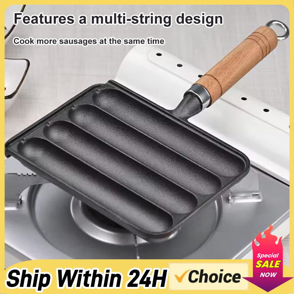 鋳鉄製プレシーズン加工鍋 ノンスティックプレシーズン加工グリ - Kitchen Baking Tray Organiser のレビューと価格