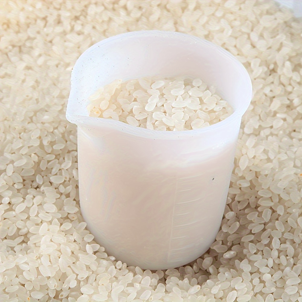 5ピースシリコン計量カップセット - 正確で多用途なキッチン - Kitchen Baking Essentials のレビューと価格